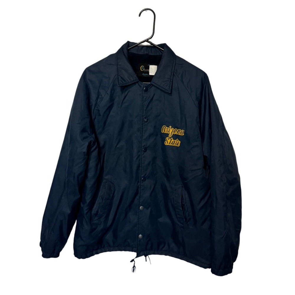 Vintage Arizona State University Jacket Mens Medium Navy Champion 60s 70s ASU